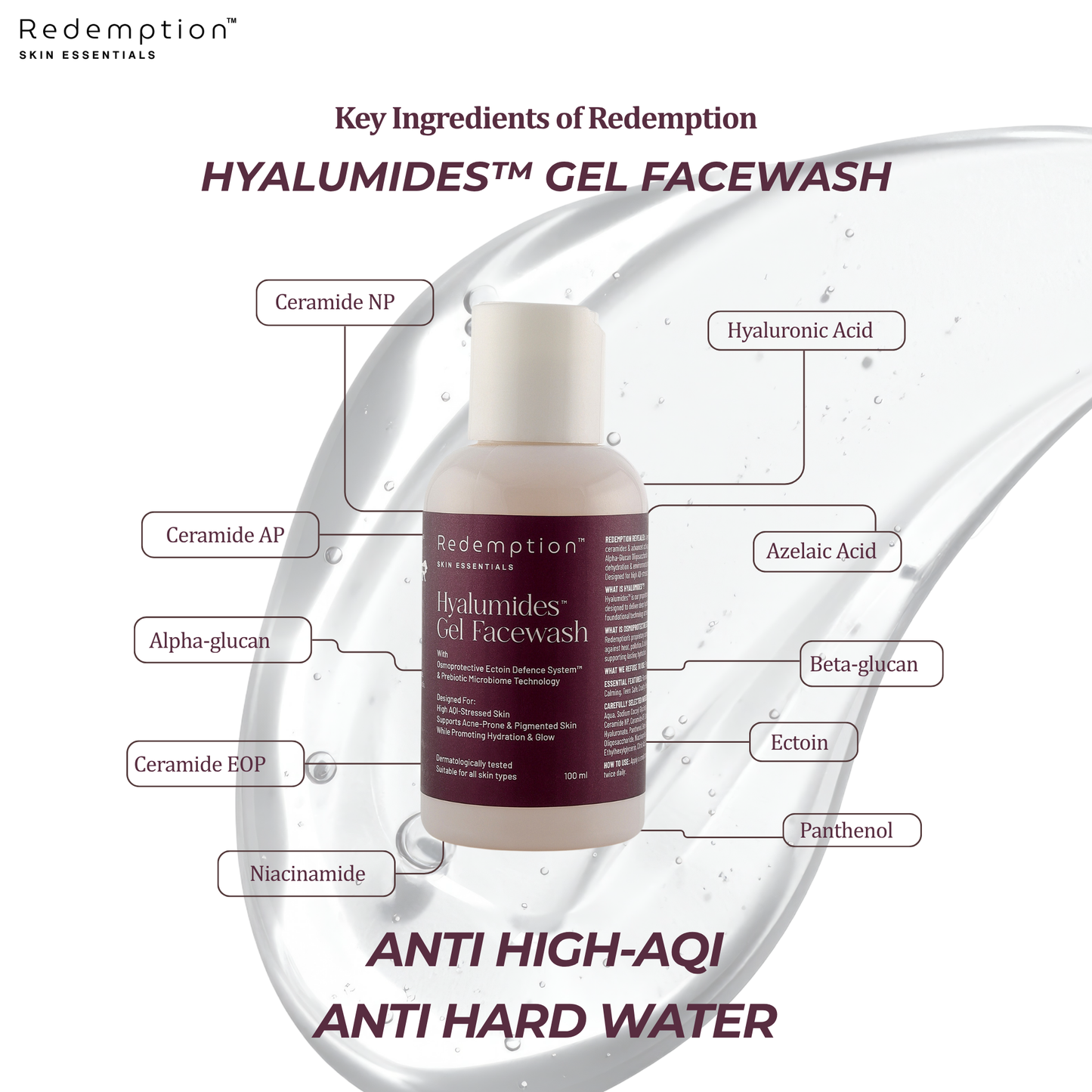 Hyalumides Gel Facewash