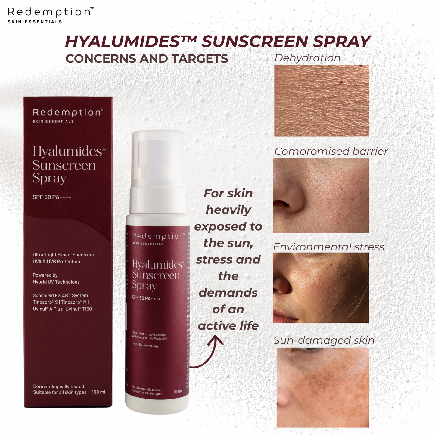 Hyalumides Sunscreen Spray