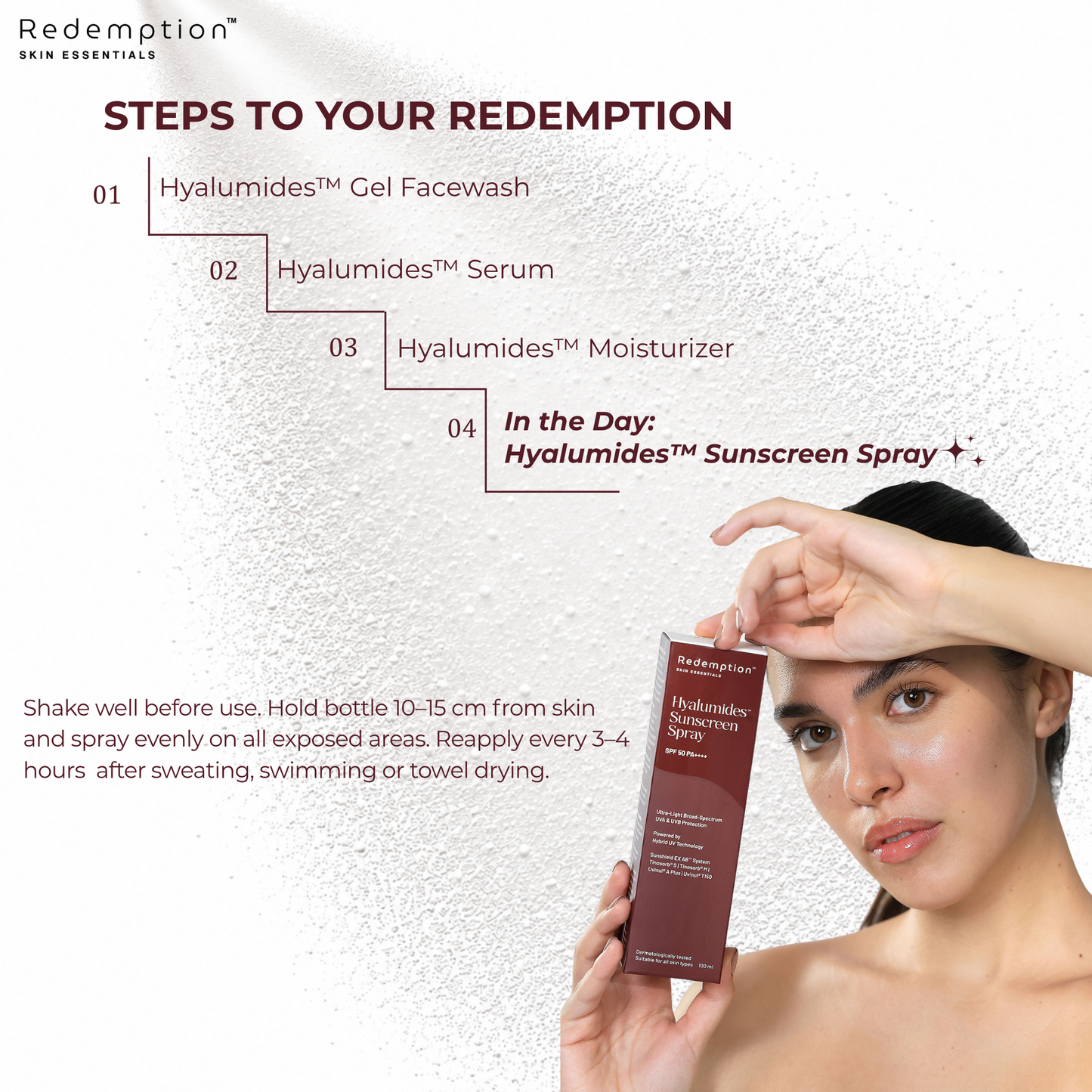 Hyalumides Sunscreen Spray