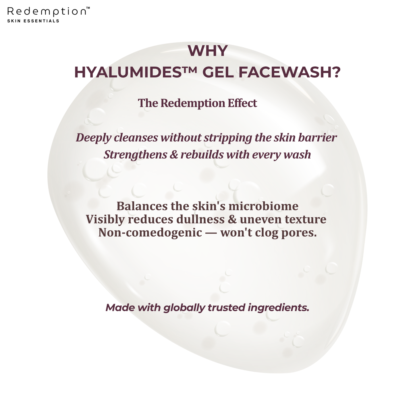 Hyalumides Gel Facewash